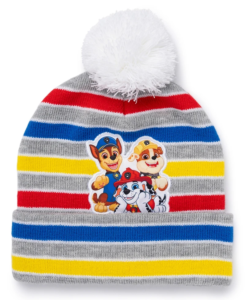 Paw Patrol Toddler Boys 2-Piece Beanie and Mitten Set