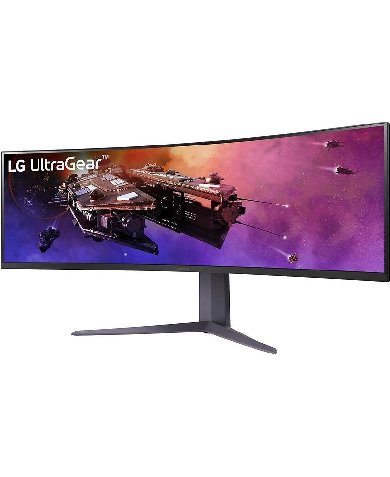 Lg UltraGear 45GR75DC-b 44.5" UltraWide Dual Qhd 200Hz Curved Va Lcd Hdr Gaming Monitor