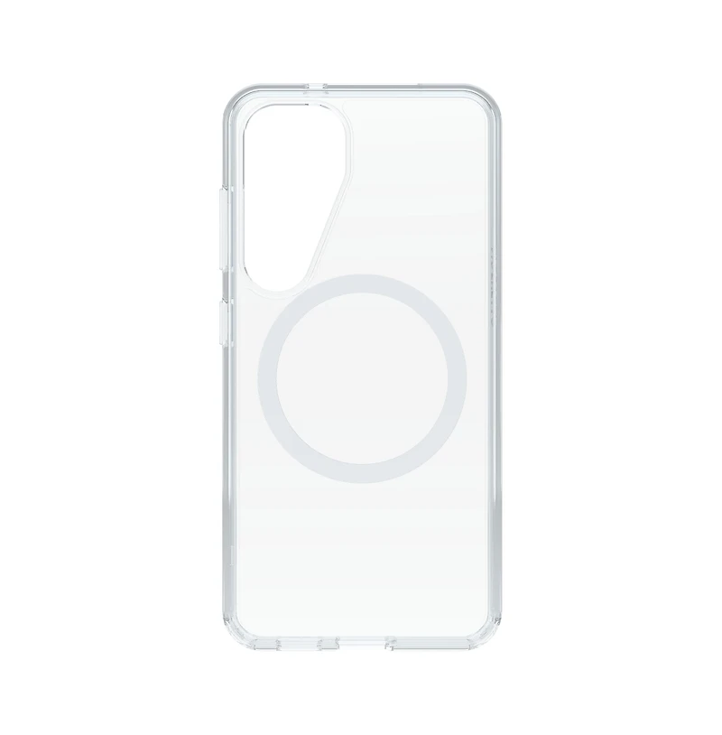 OtterBox Symmetry Clear Magnetic Case for Samsung Galaxy S 2025 Small (Navajo)-Clear