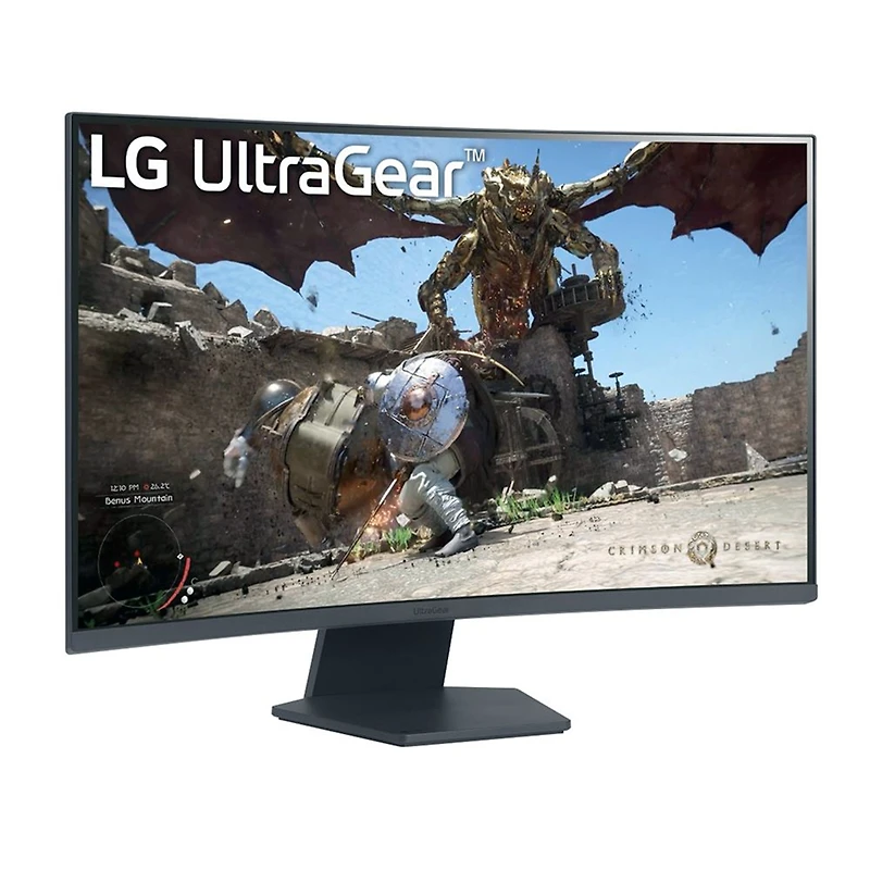 Lg UltraGear 32GS60QC-b 31.5" 16:9 Qhd 180Hz Curved Va Lcd Hdr Gaming Monitor