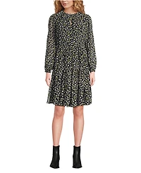Lands' End Women's Chiffon Above the Knee Adjustable Dress