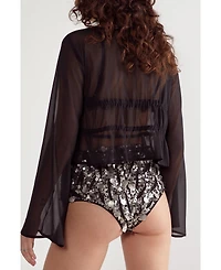 Nasty Gal Women's Sequin Booty Shorts