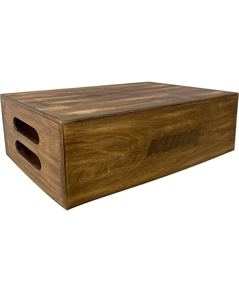 Kupo Full-Size Apple Box, Brown Stained