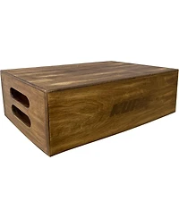 Kupo Full-Size Apple Box, Brown Stained