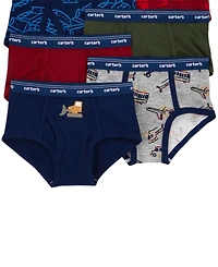 Carter's Little and Big Boys 7- Pack Construction-Themed Briefs