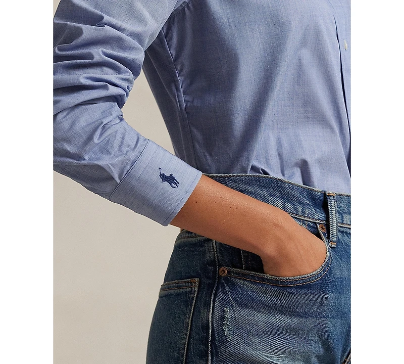 Polo Ralph Lauren Women's Stretch Slim Fit Cotton Shirt