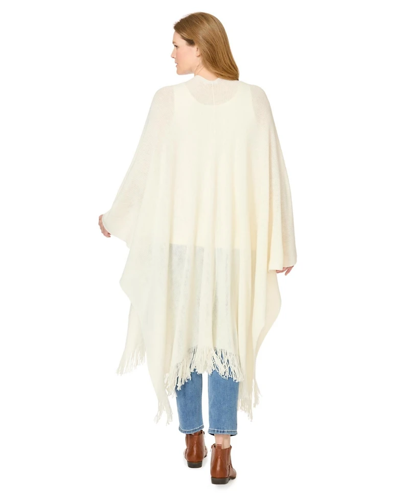 Woman Within Women's Fringed Cape