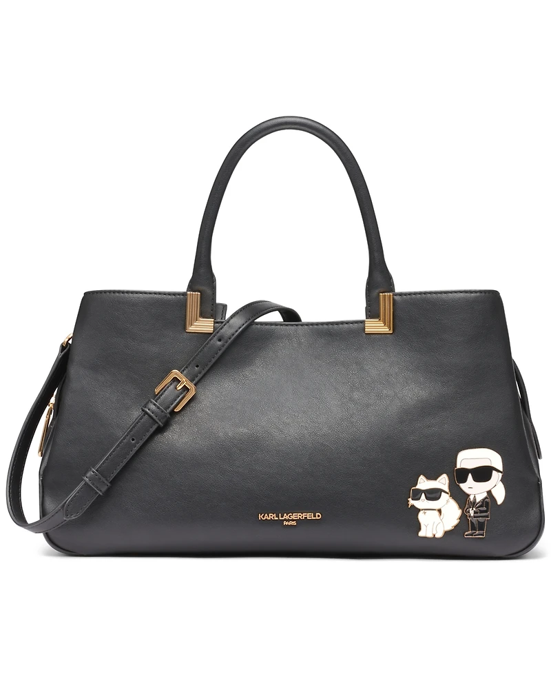 Karl Lagerfeld Paris Women's Meribelle Large Satchel Bag