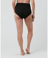 Ripe Maternity Comfortable Organic Cotton Full Briefs Black