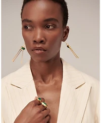 Ottoman Hands Yasmin Drop Earrings