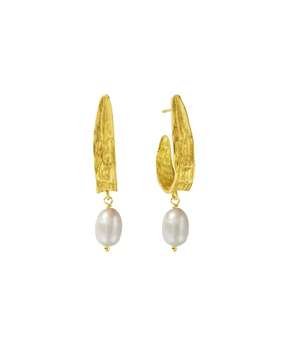 Ottoman Hands Judy Statement Hoop Earrings