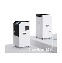 234 Pints Commercial Industrial Dehumidifier For 8000 Sq.Ft for Home Basements