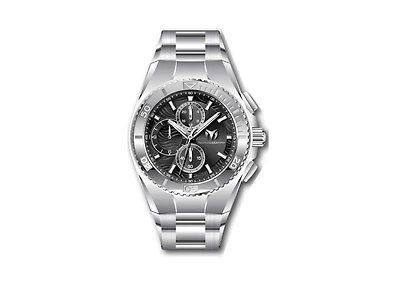 Technomarine Men's Tm-224021 Manta Quartz Chronograph Black Dial Watch