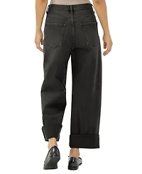 Silver Jeans Co. Women's Be Easy High Rise Wide Leg Crop