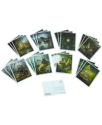 Forbidden Games The Art Of Faeries and Magical Creatures Collectible Postcards In Gift Box, 102 Pieces