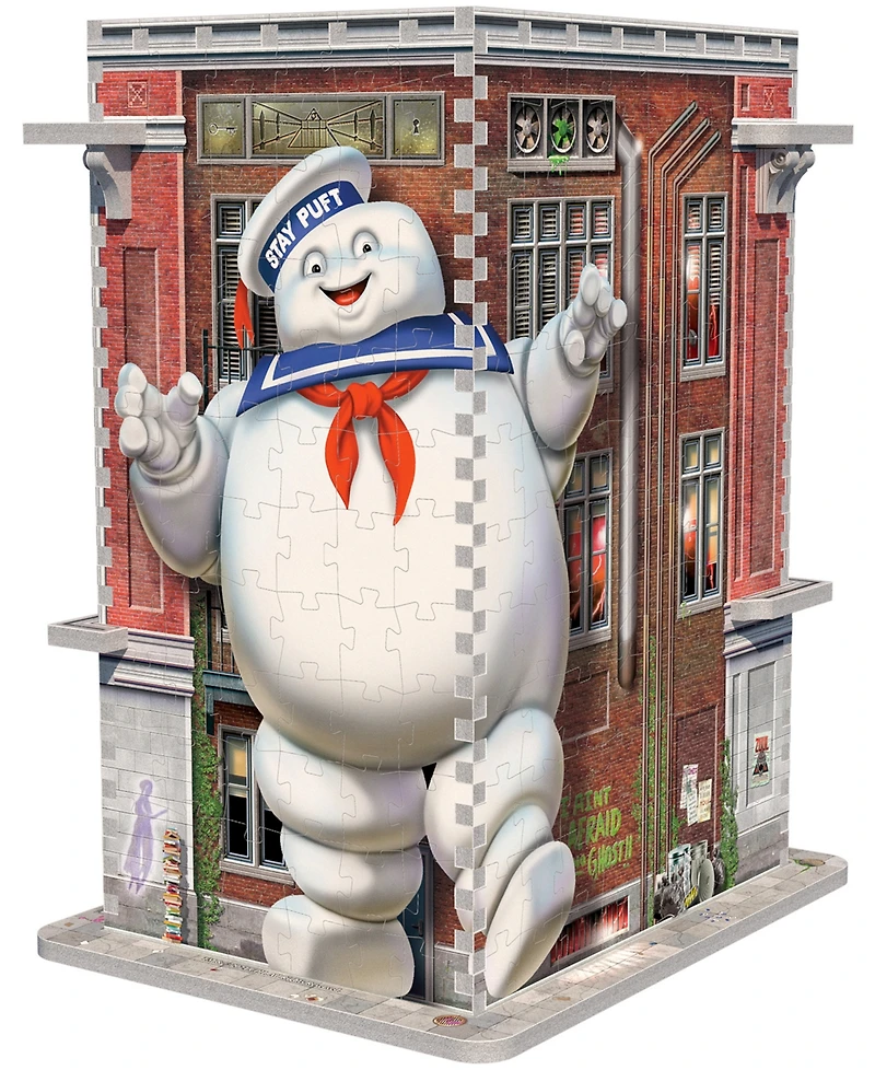 Wrebbit Ghostbusters Firehouse Headquarters 3D Puzzle, 500 Pieces