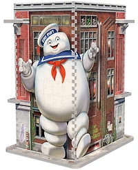 Wrebbit Ghostbusters Firehouse Headquarters 3D Puzzle, 500 Pieces