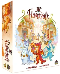 Lucky Duck Games Flamecraft Dragon Placement Game