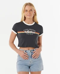 Rip Curl Women's Keepsakes Baby Short Sleeve T-Shirt