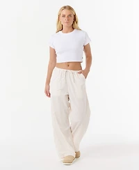 Rip Curl Women's Surf Staple Elastic Waist Track Pants