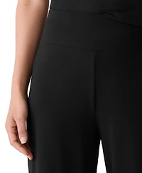 Eileen Fisher Women's High Waist Pants