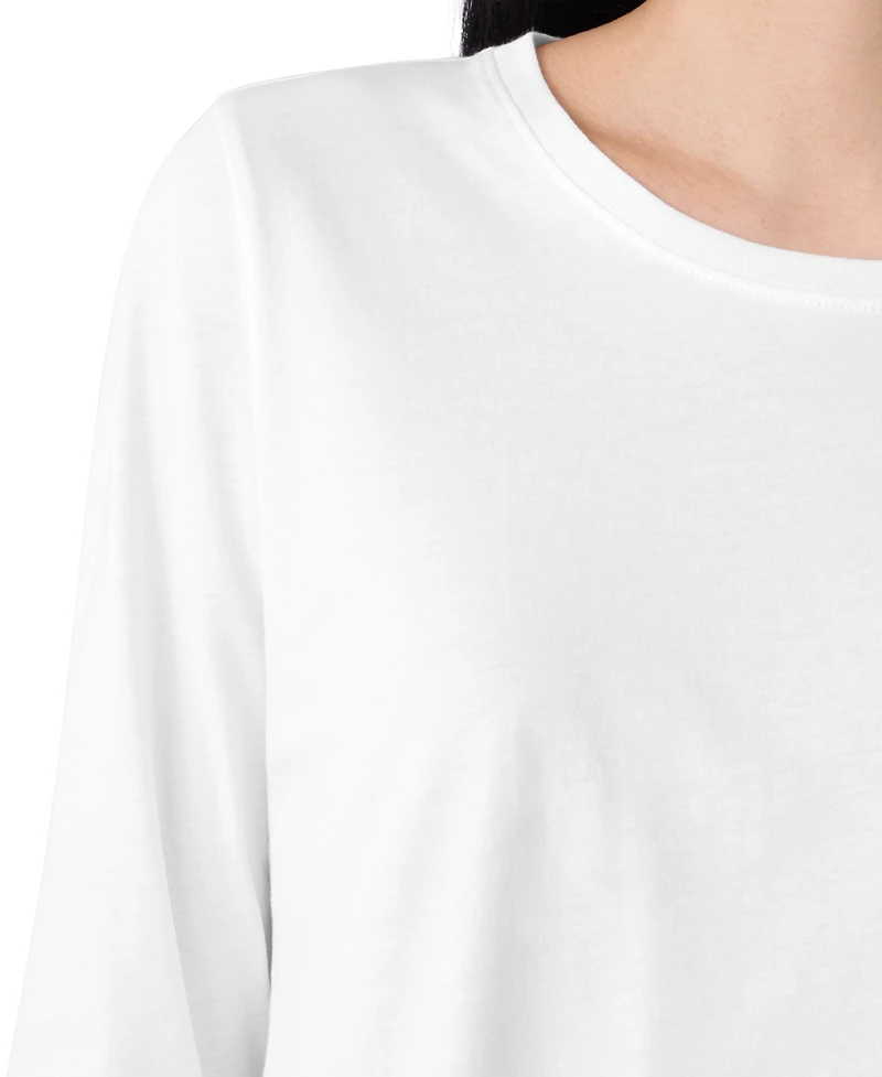Eileen Fisher Women's Round Neck T-shirt