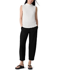 Eileen Fisher Women's Funnel Neck Tank Top