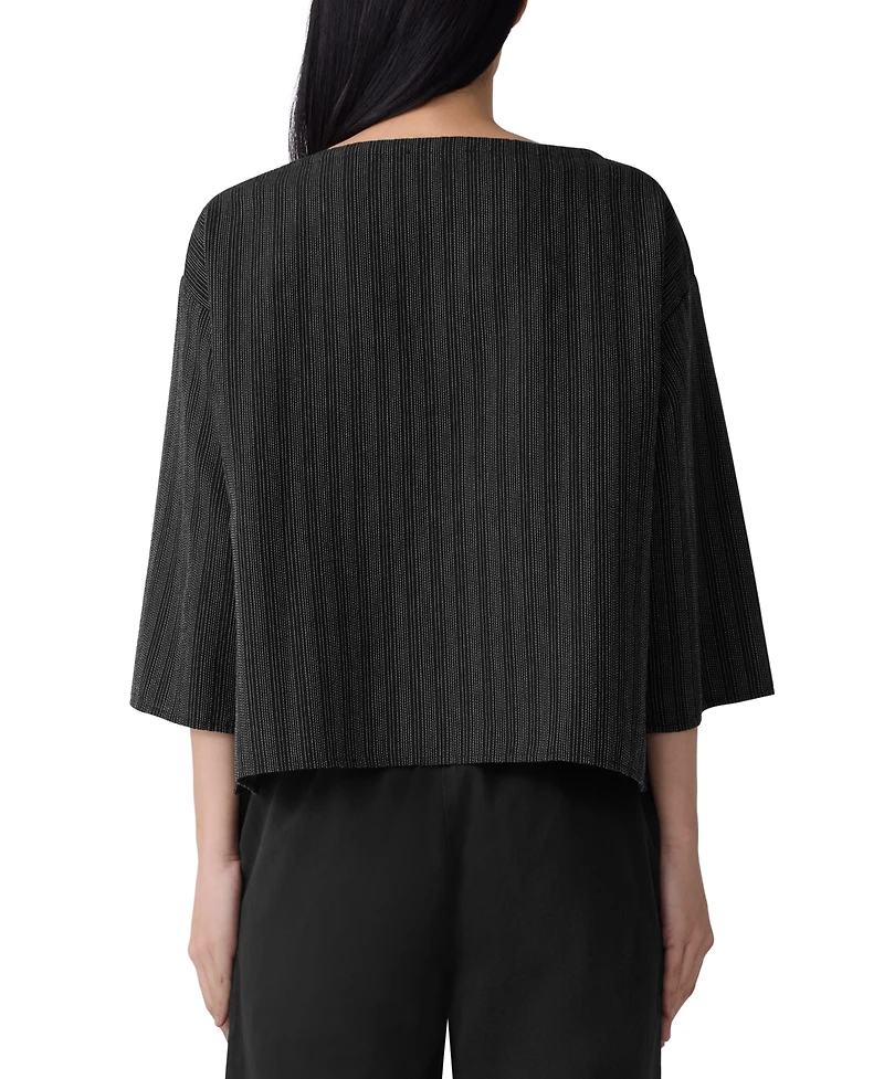 Eileen Fisher Women's Bateau Neck Top