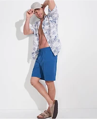 Lands' End Men's 9 Inch Packable Cargo Swim Shorts