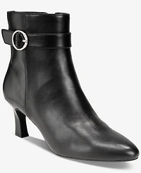 Macy's Women's Belt Almond Toe Booties