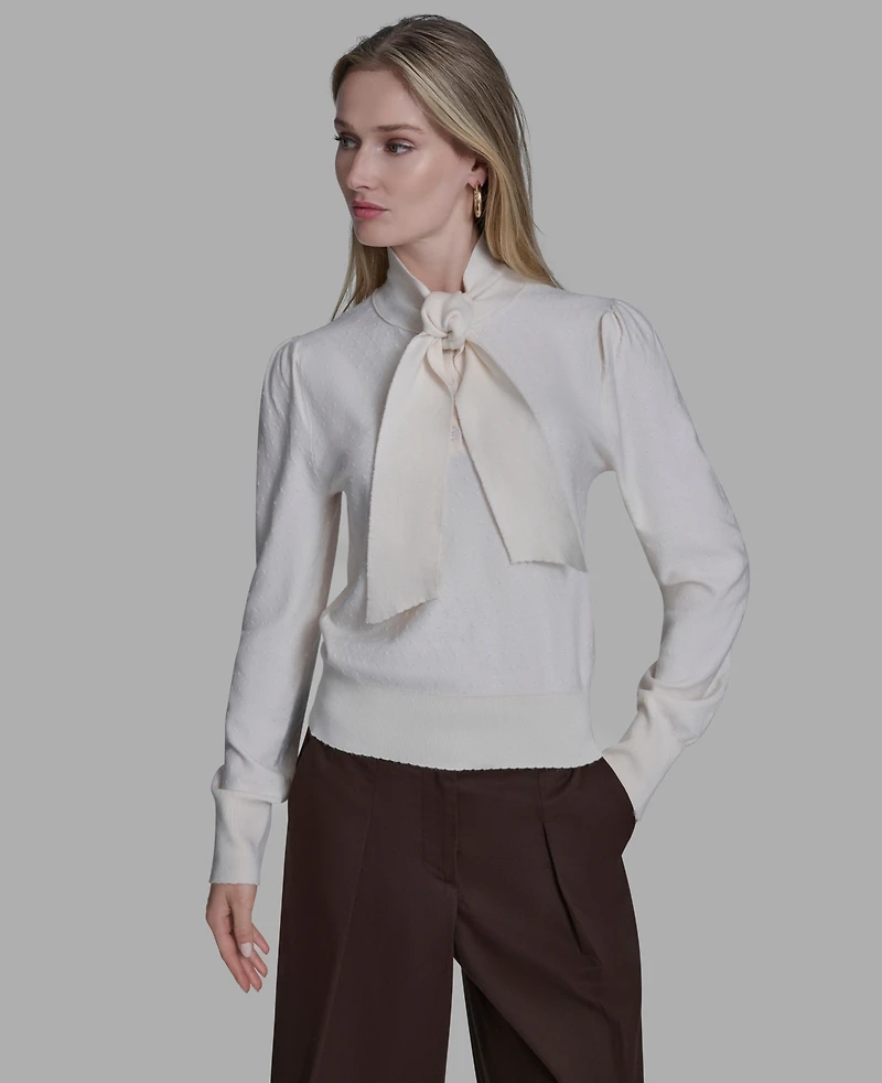 Bcbg Women's Collared Pull-on Sweater