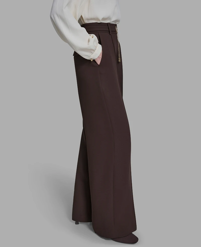 Bcbg Women's Wide Leg Crop Pants