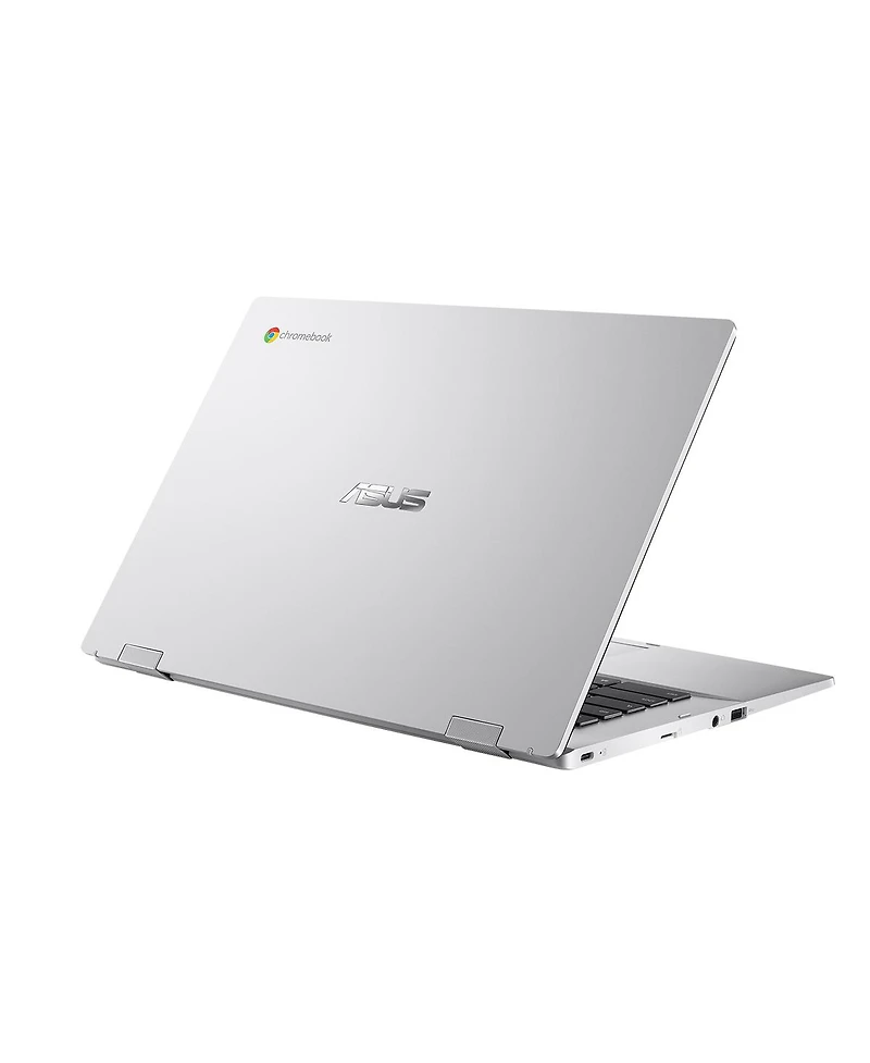 Asus Chromebook CX1 14" Full Hd Touchscreen Notebook Computer, Intel Celeron N4500 1.1GHz, 8GB Ram, 64GB eMMC Flash Memory, Chrome Os, Transparen