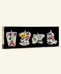 Disney | Macy's Mickey & Friends Ornaments, Set of 4, Macy's Exclusive