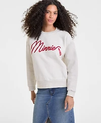 Disney | Macy's Women's Minnie Mouse Sweatshirt Embellished with Crystals by Swarovski, Exclusive