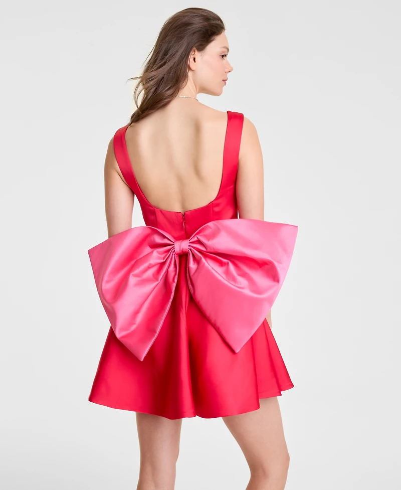 Disney | Macy's Women's Bow Fit & Flare Party Dress, Exclusive