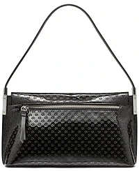 Calvin Klein Women's Verne Signature Embossed Flap Shoulder Bag