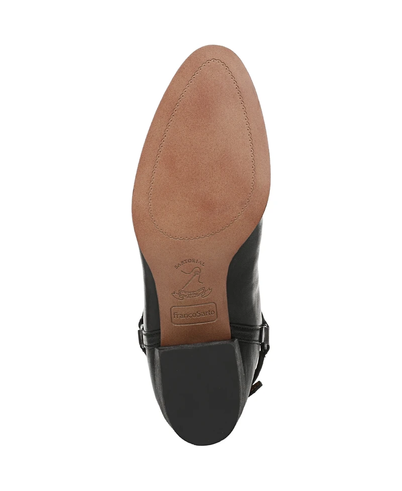 Franco Sarto Women's Kian Round Toe Pull On Short Boots