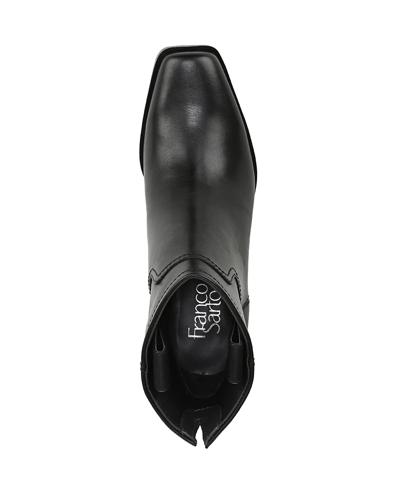 Franco Sarto Women's Ivanna Square Toe Pull On Short Boots