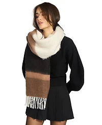 Steve Madden Women's Multi-Stripe Woven Scarf