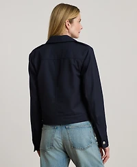 Lauren Ralph Women's Wool Heritage Twill Jacket
