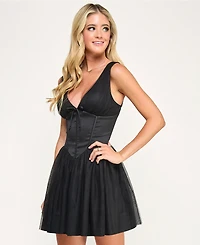 Katia Rae Juniors' V-Neck Tank Ballet Dress