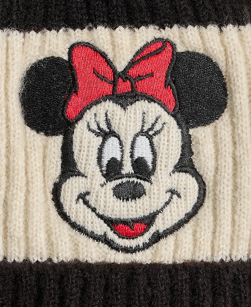 Disney | Macy's Adult Unisex Mickey Mouse & Minnie Mouse Beanie Hat, Macy's Exclusive