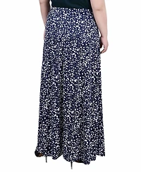 Ny Collection Plus Maxi Length Skirt