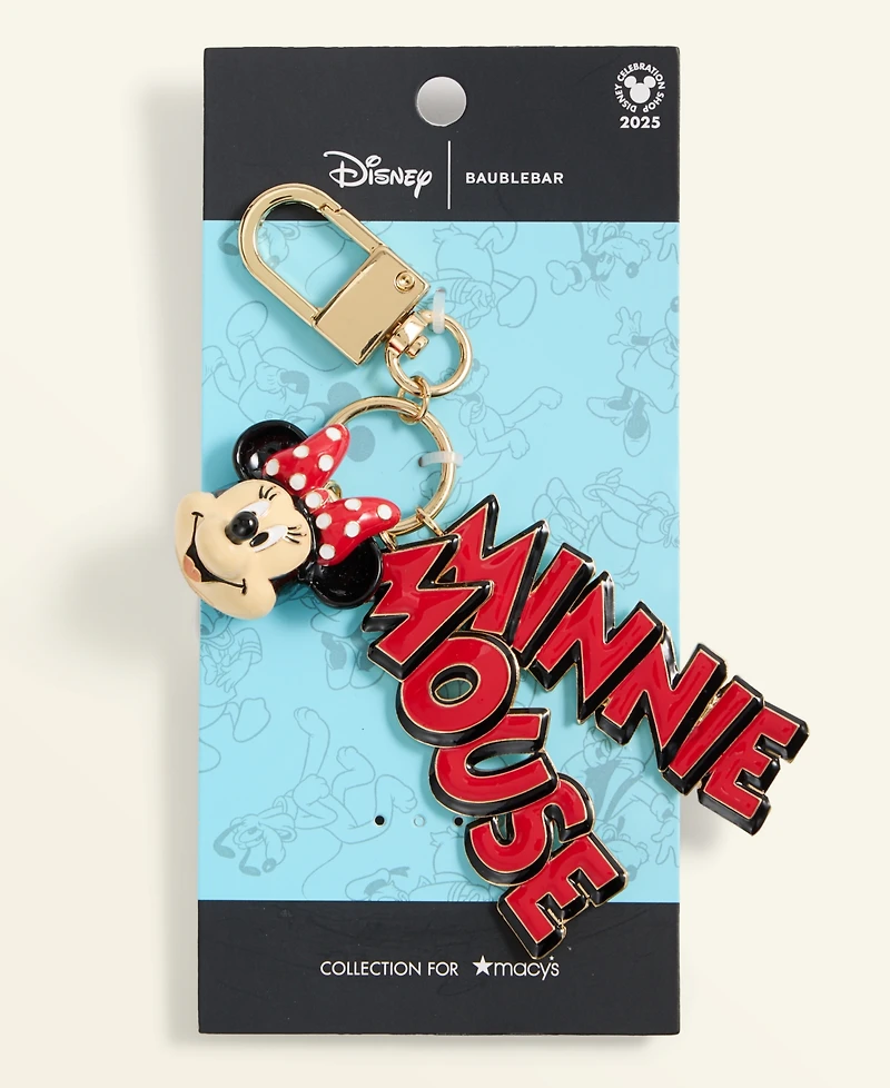 BaubleBar Disney | Macy's Minnie Mouse 2D Bag Charm, Created for Macy's