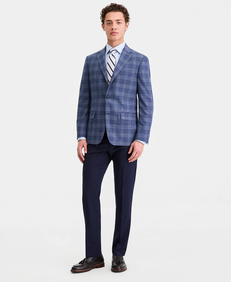 Tommy Hilfiger Men's Modern-Fit Patterned Blazer