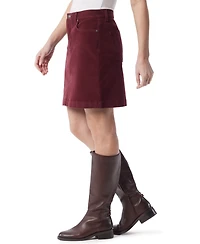 Gloria Vanderbilt Women's Cord Mini Skirt