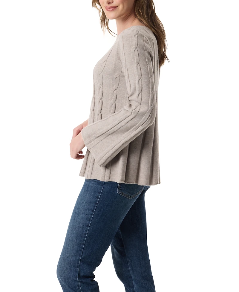Gloria Vanderbilt Women's Maren Cable Knit Sweater