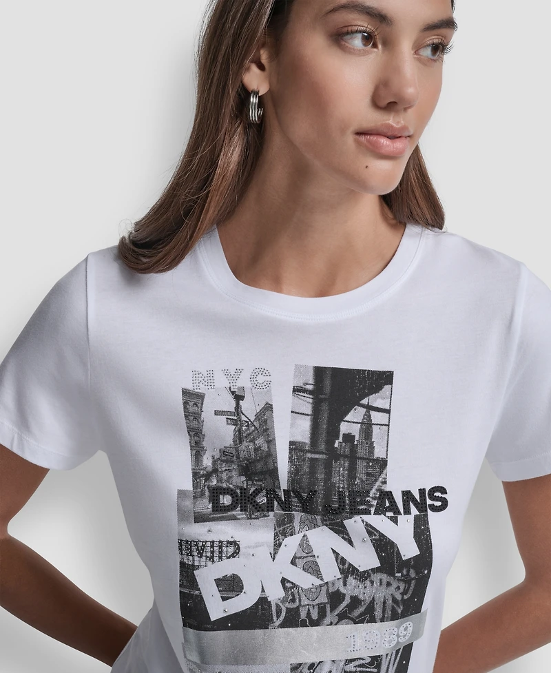 Dkny Jeans Women's Crewneck T-Shirt