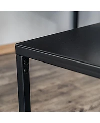 Nordlys - Industrial Black Metal Bench Industrial Style Upholstery Entry